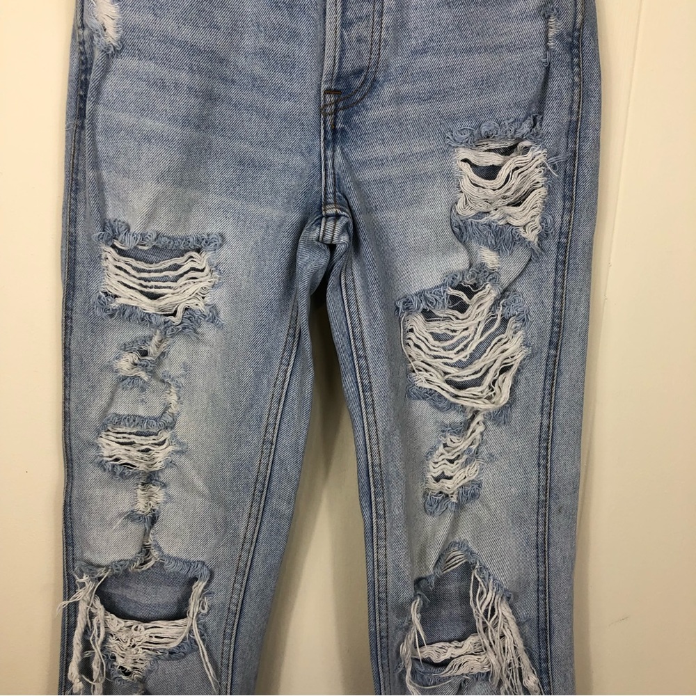 A&F Annie High Rise Ankle Straight Jeans Sz 00S - Picture 4 of 15